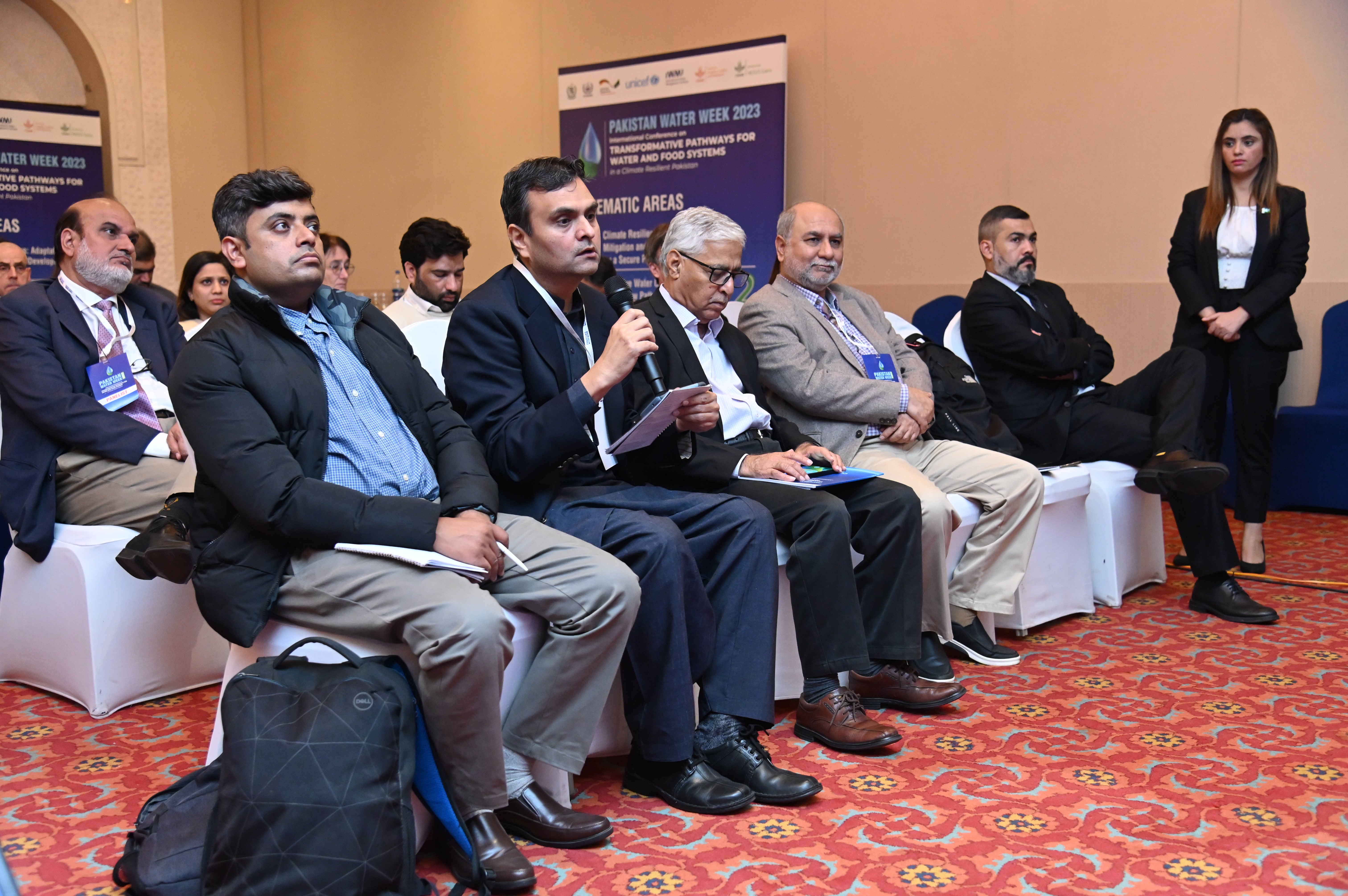 the participants at International Conference & National Workshop on "PAKISTAN WATER WEEK 2023"