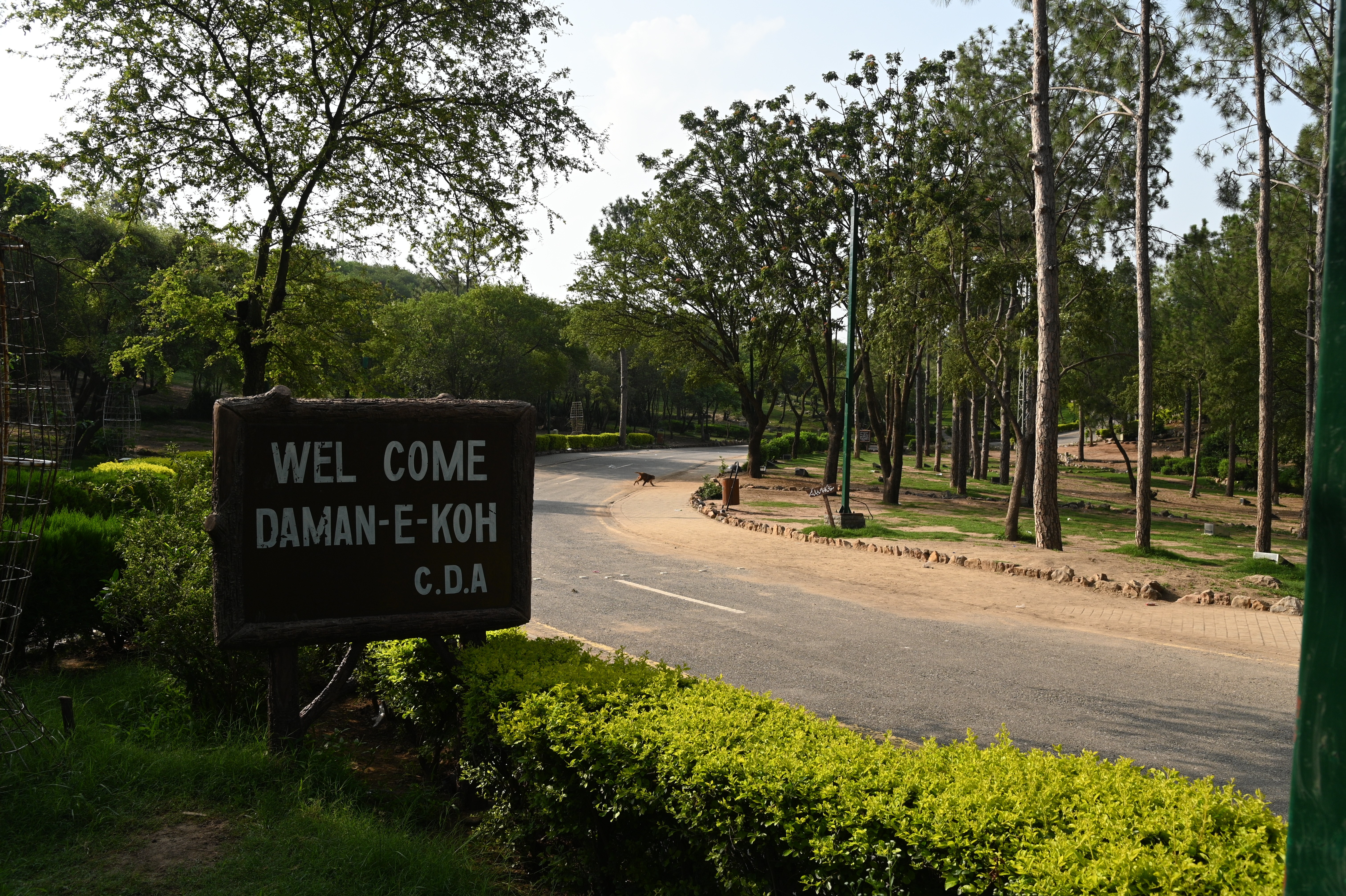 The entrance point of Damn-e-Koh established by CDA