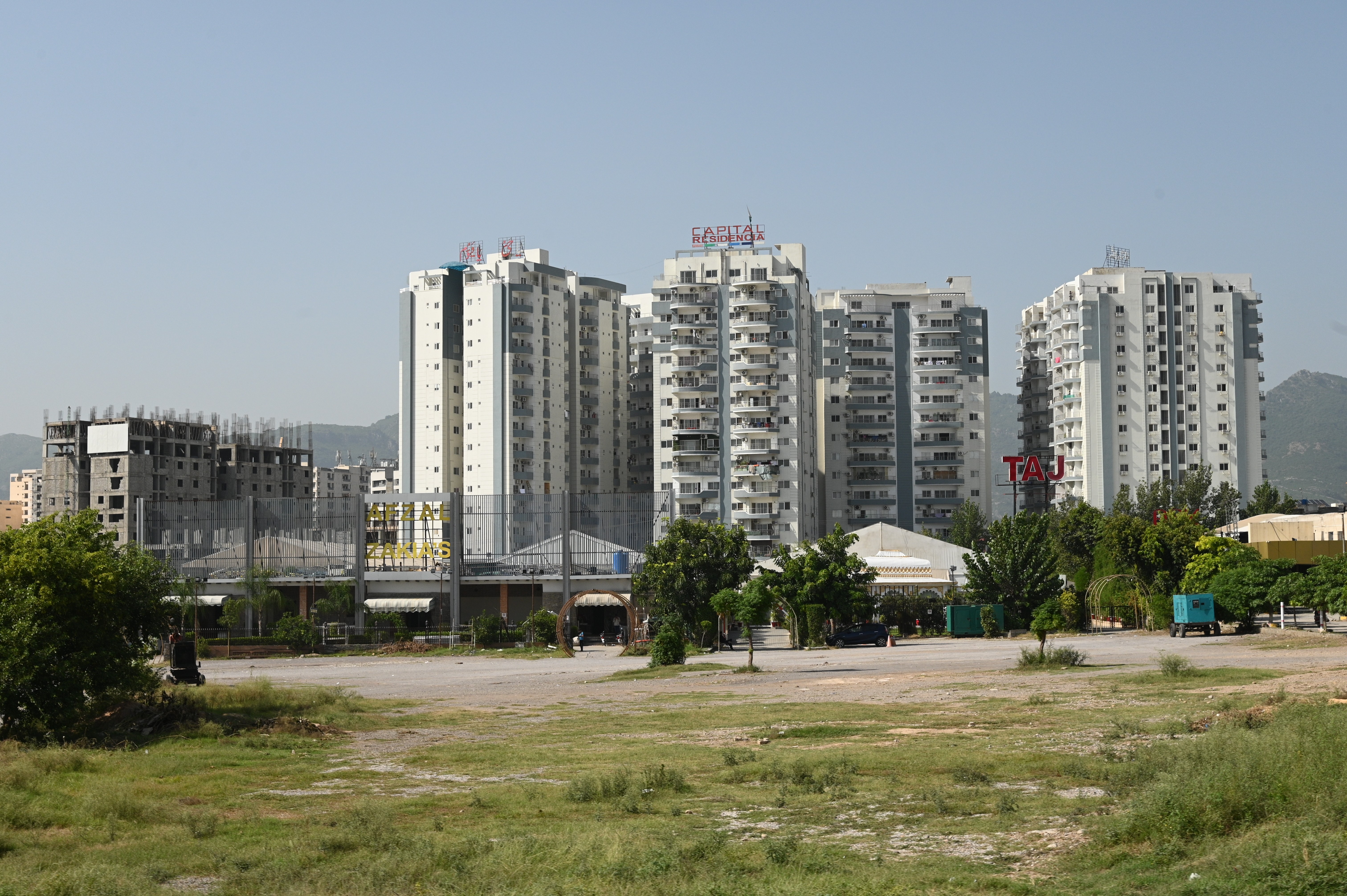 The high rise buildings situated in the Federal capital