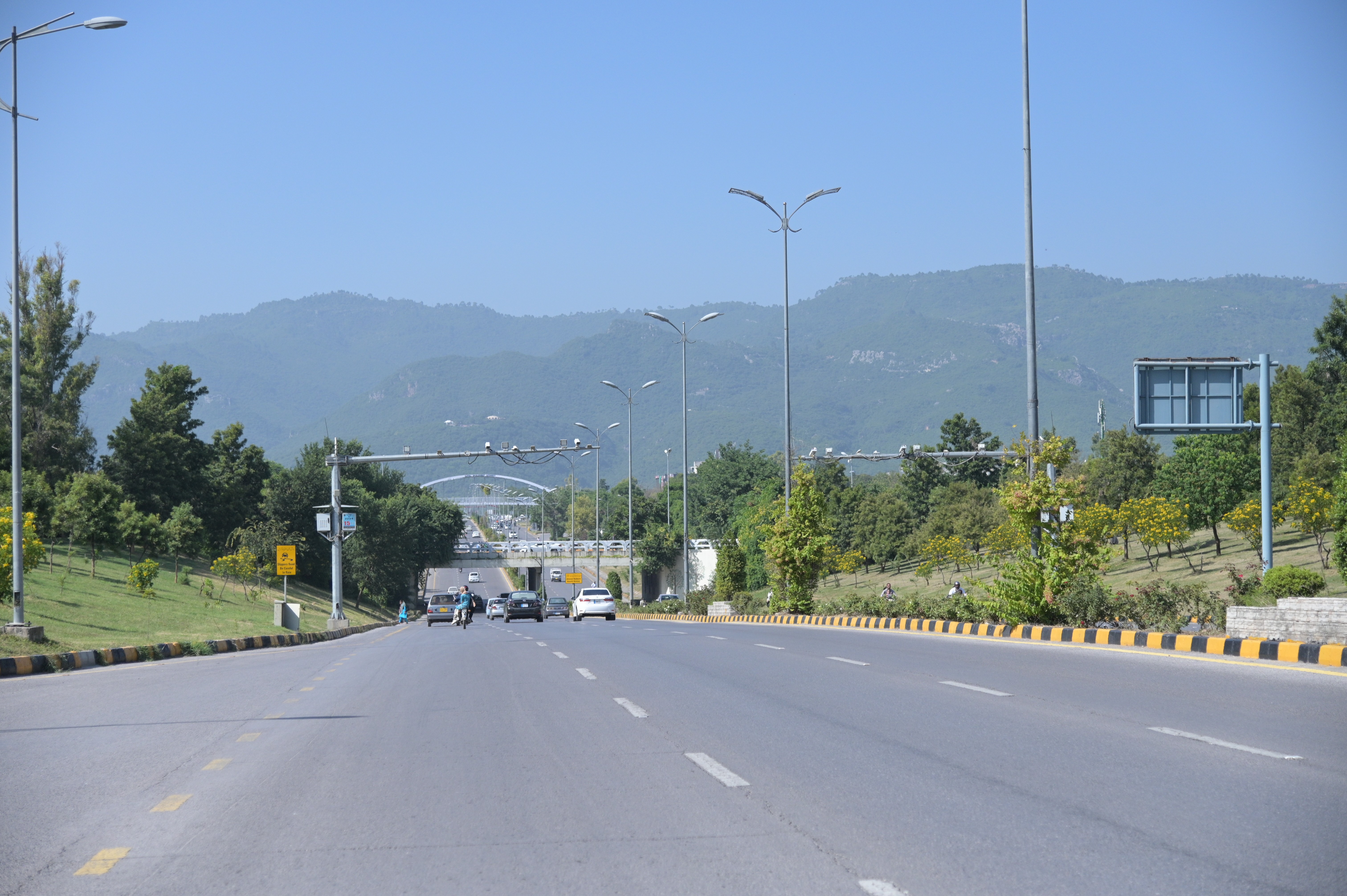 Seventh Avenue, also known as the Ahmed Nadeem Qasmi Avenue, is a signal free road located in Islamabad. 