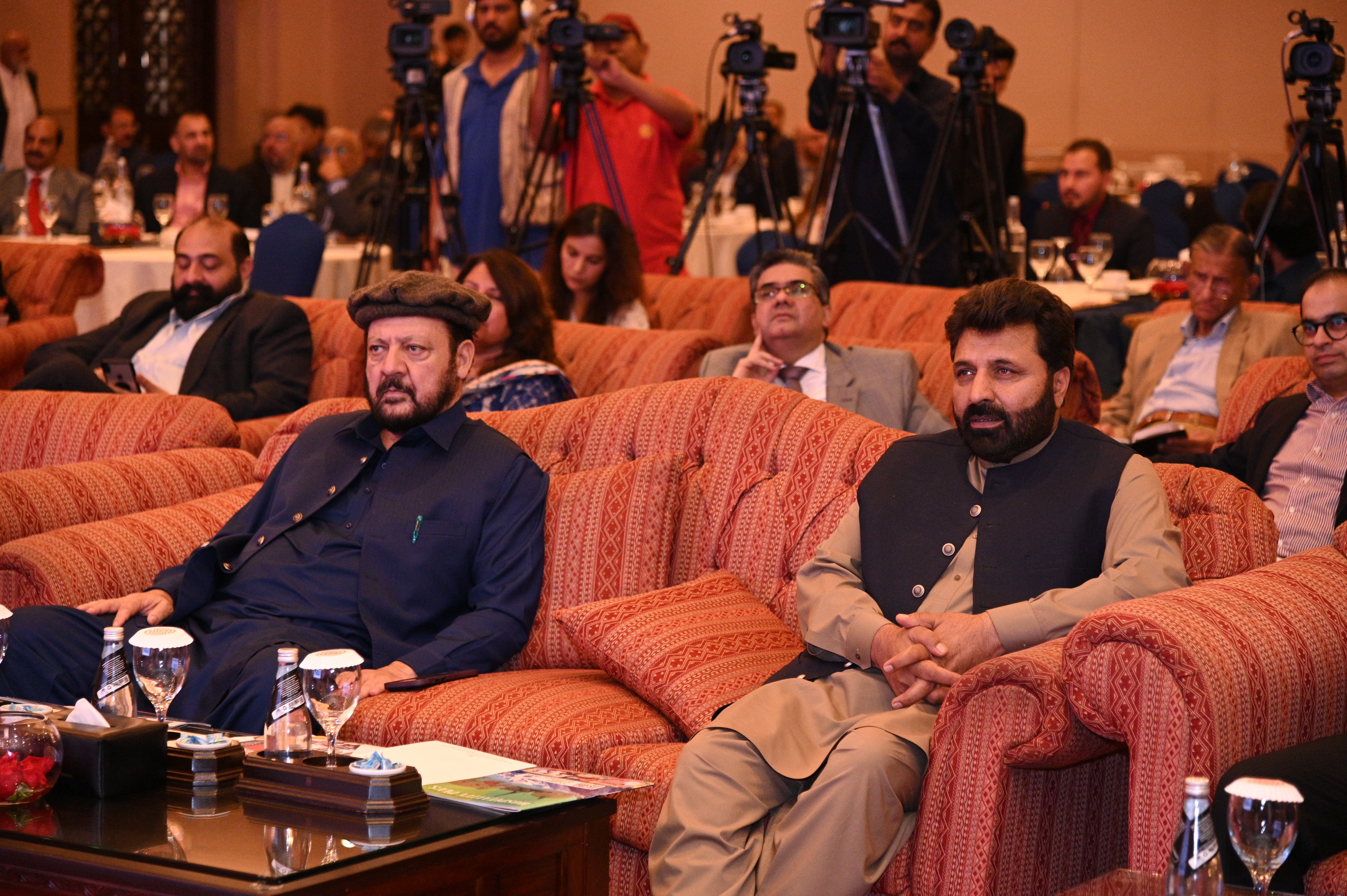 Members of Gilgit Baltistan government attending the event