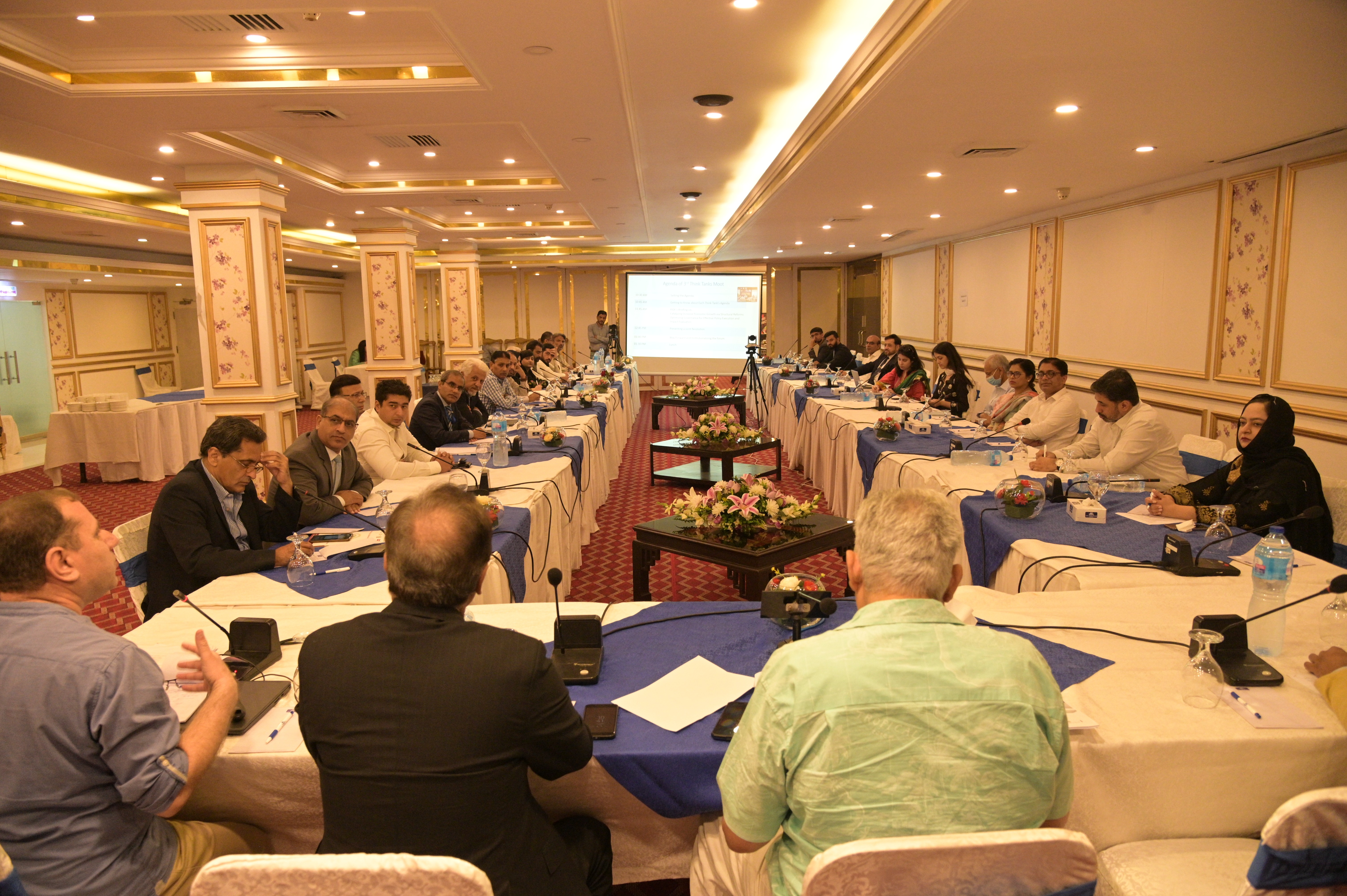 Panel briefing about the agenda of 3rd Think Tank Moot held at sareena hotel on reform synergy