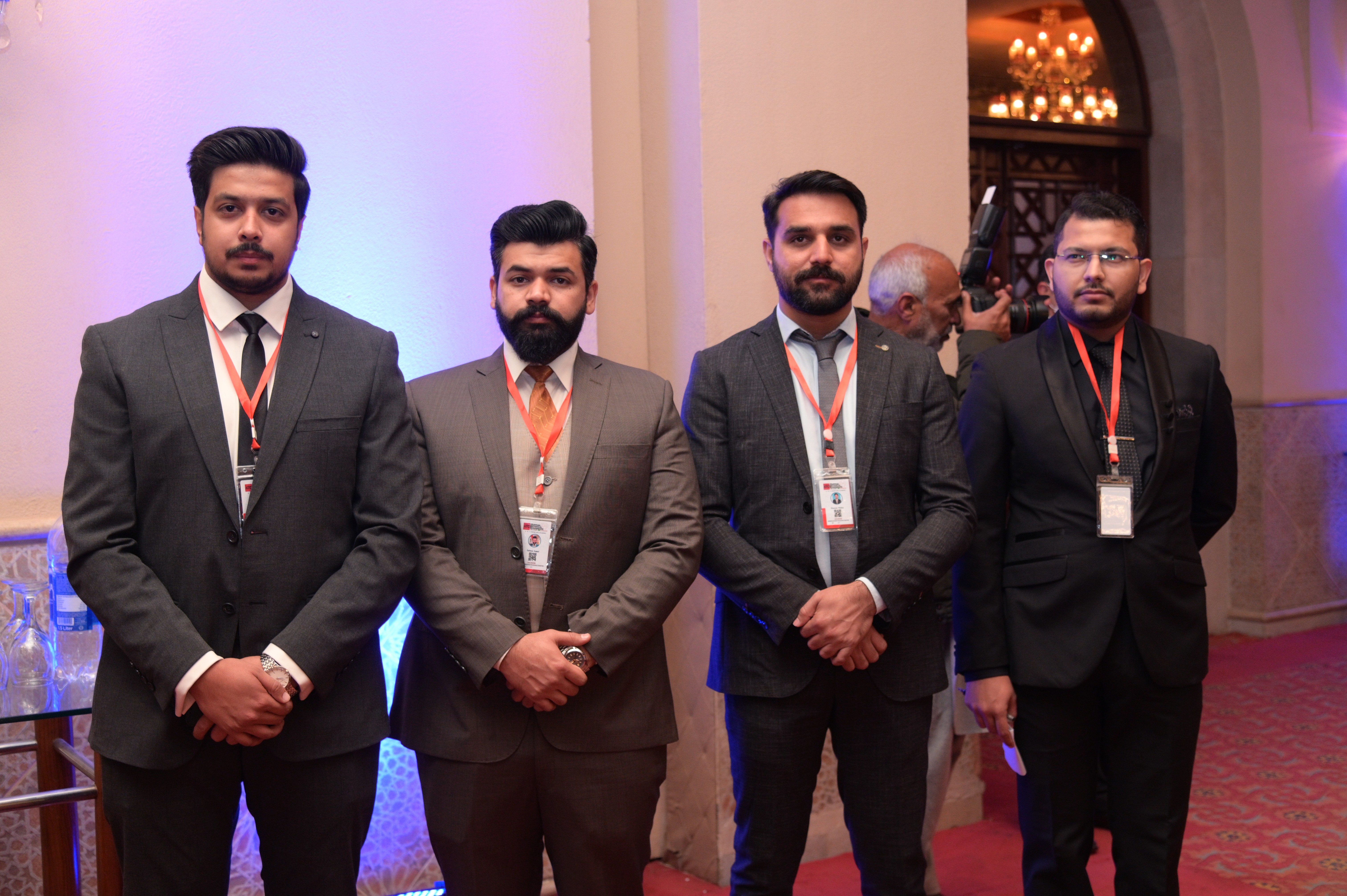 The organizers of the event at ATC conference