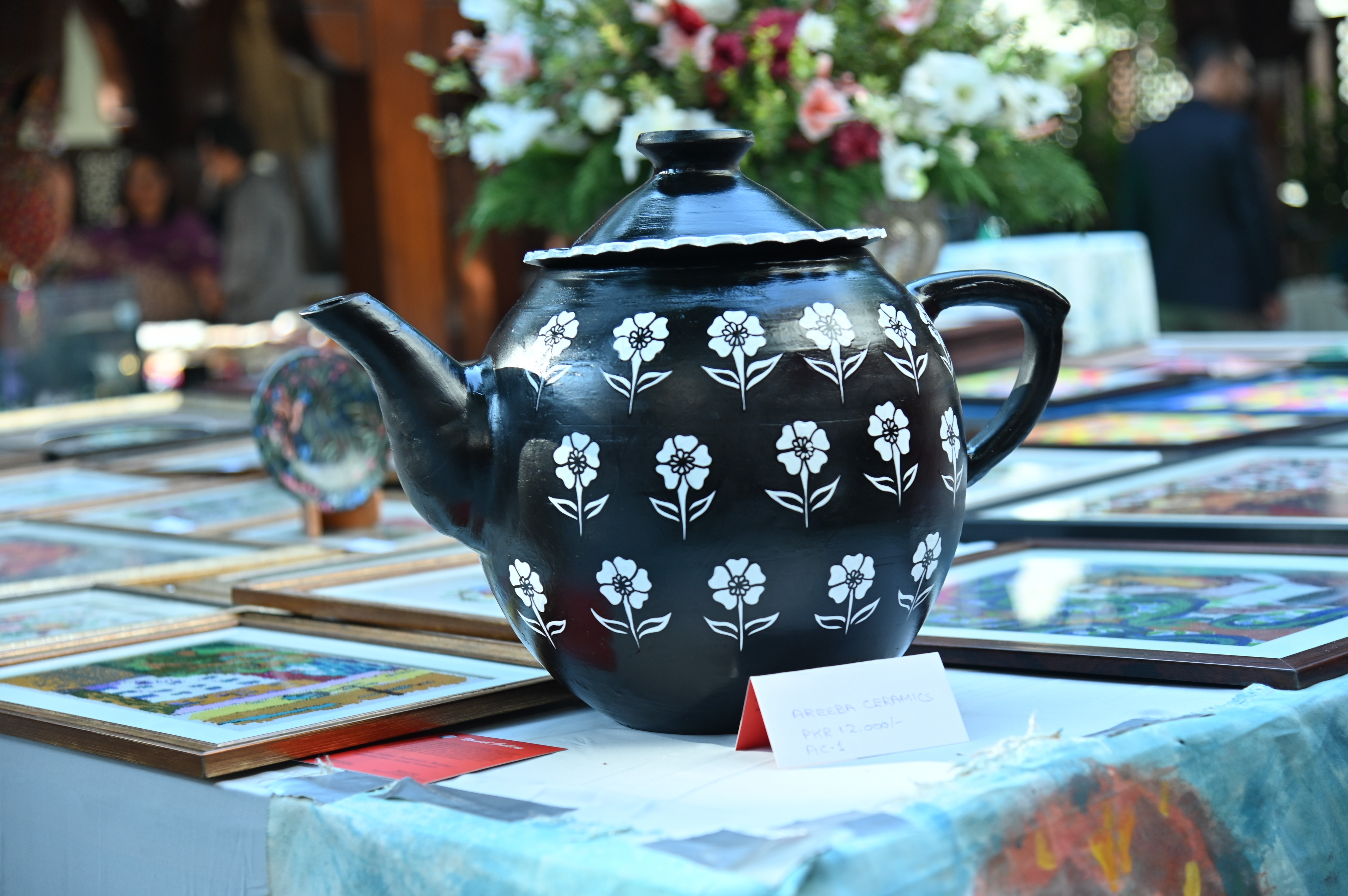 Beautiful and stylish Ceramic Tea-Pot presented by Areeba Ceramics