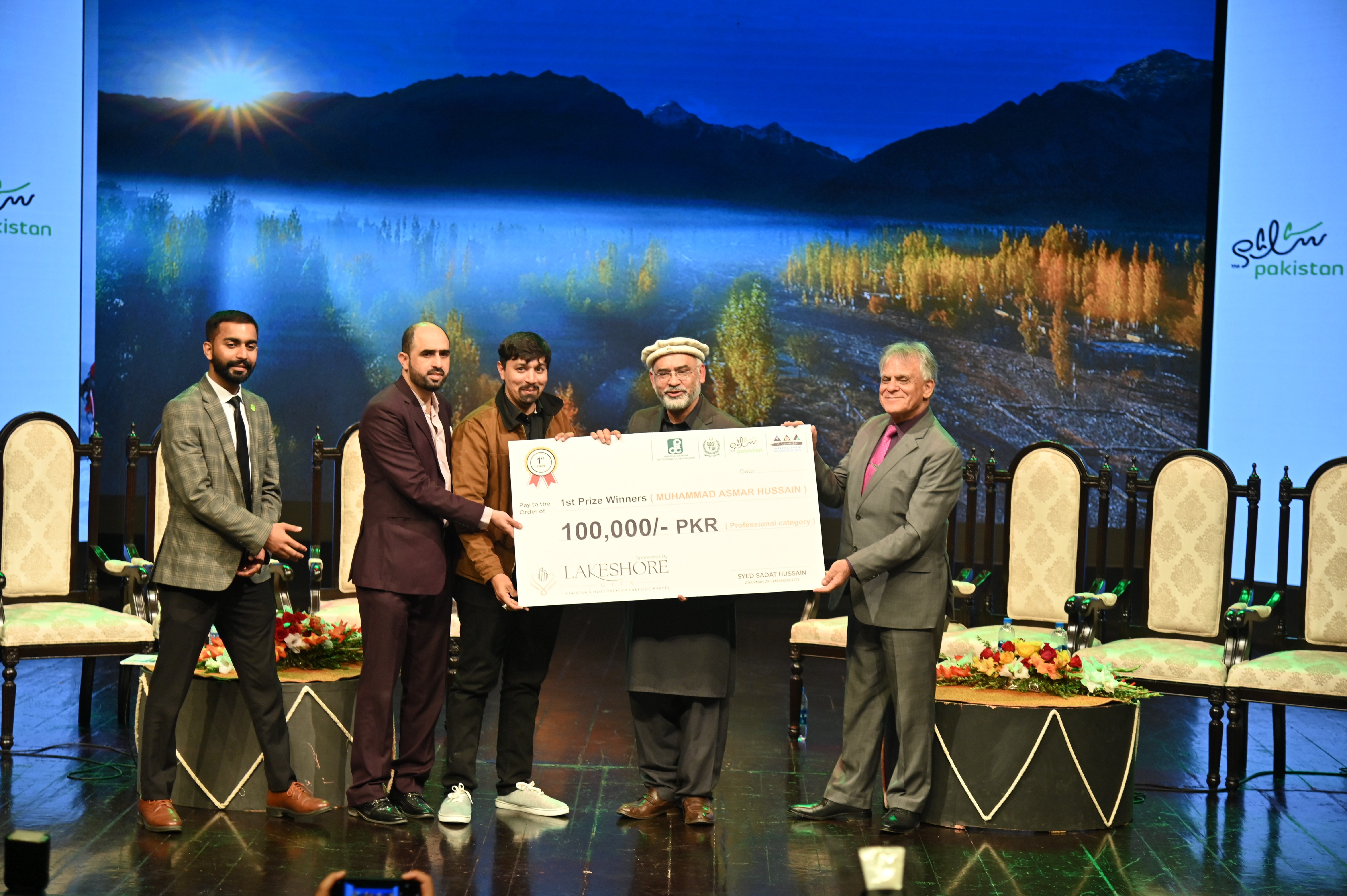 Cash prize Distribution on International Mountain Day at PNCA