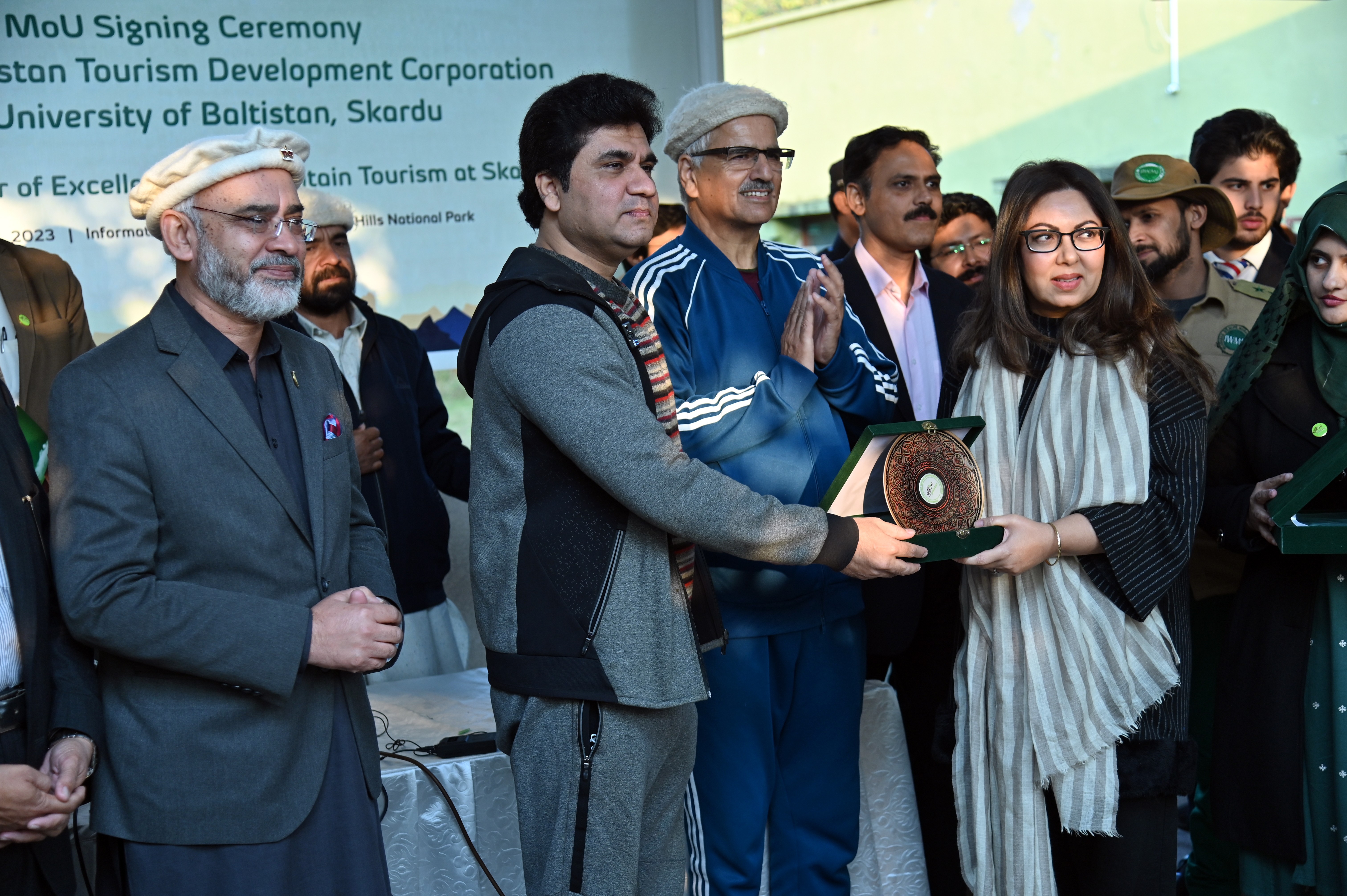 The Award Distribution Ceremony for appreciation on International Mountain Day