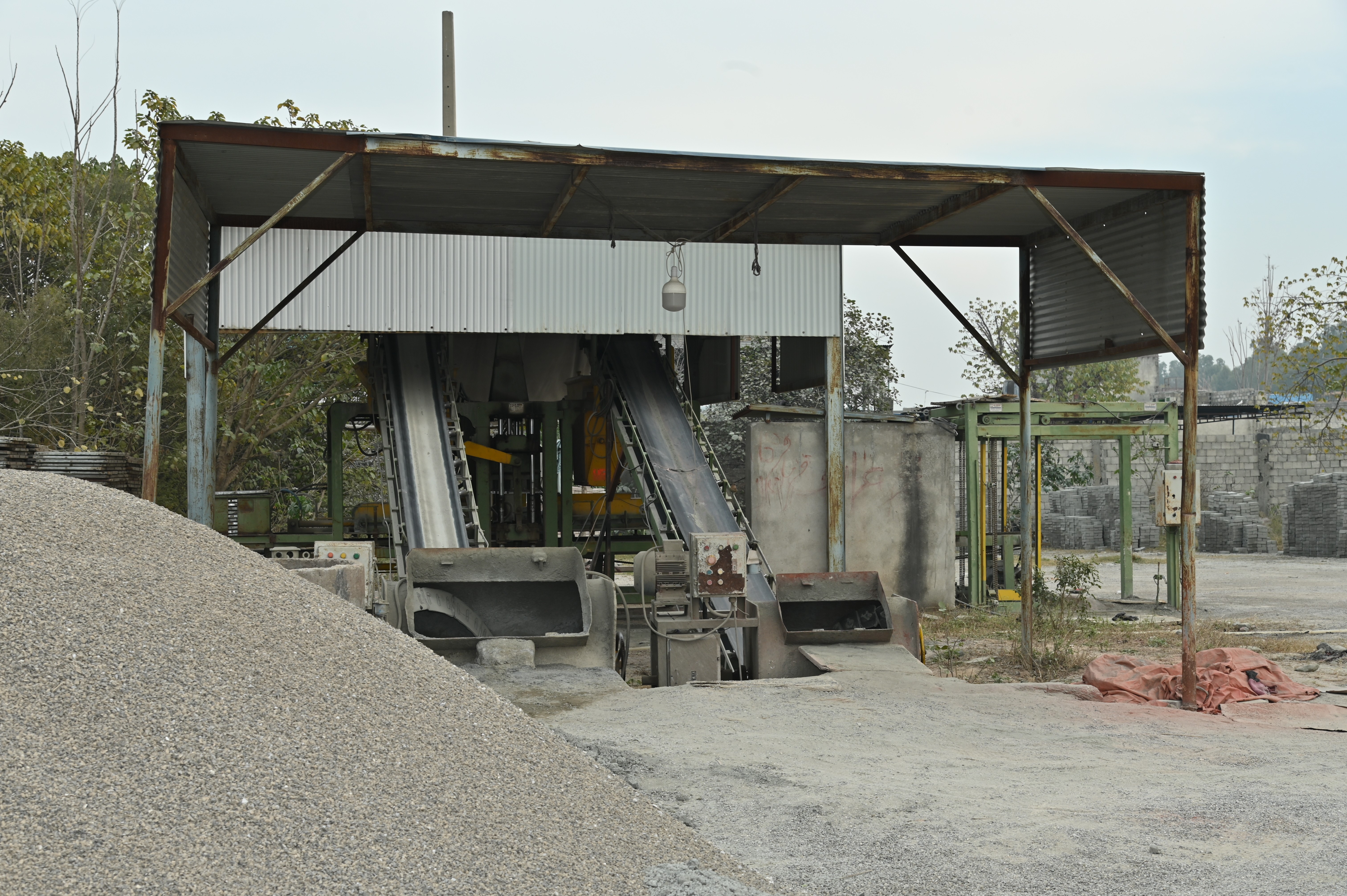 A small Unit of Cement Industry