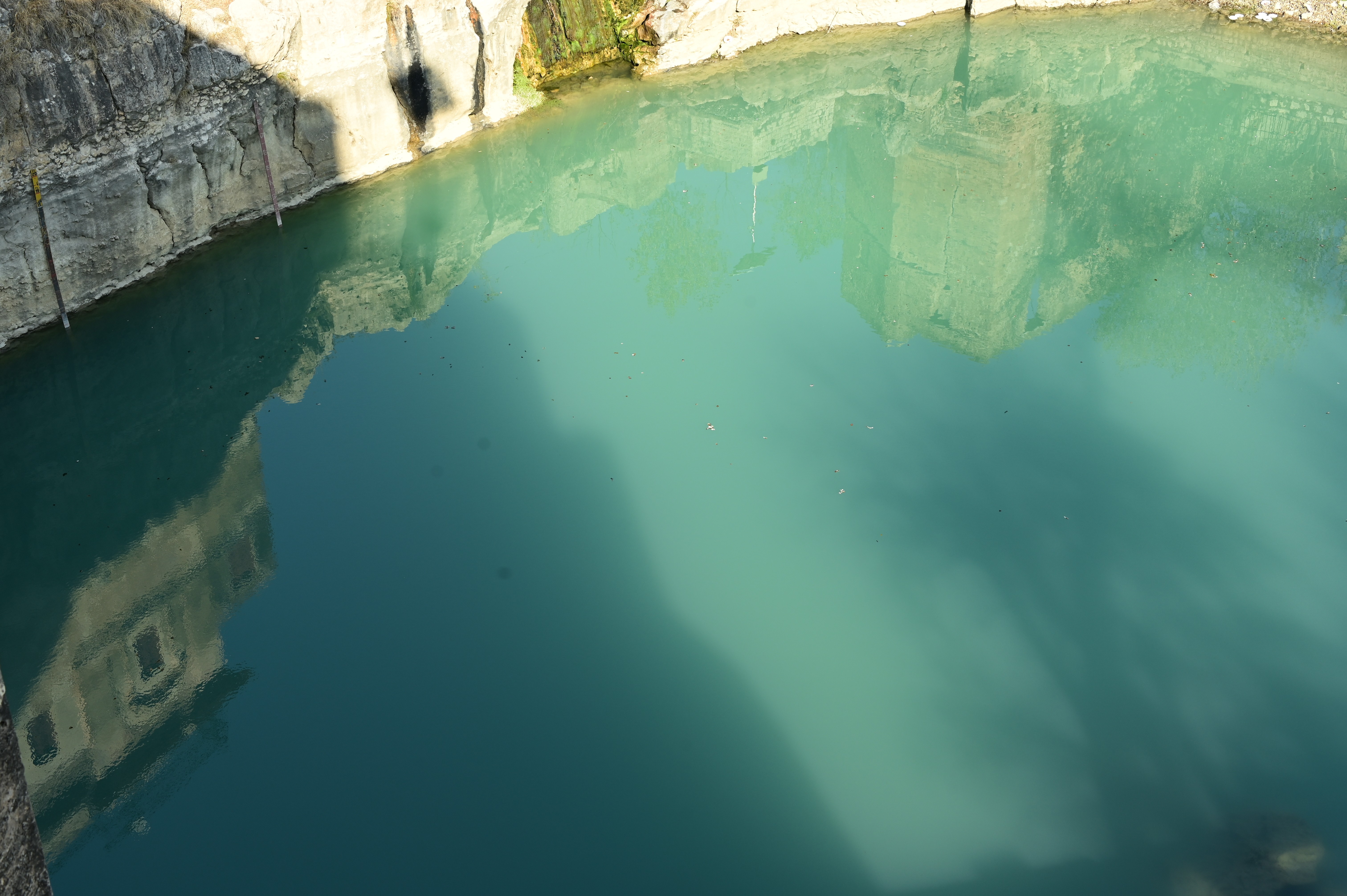 The Katas Raj Temples being reflected in the water pond, a place of cultural significance for the Hindu community, and also a part of  national heritage