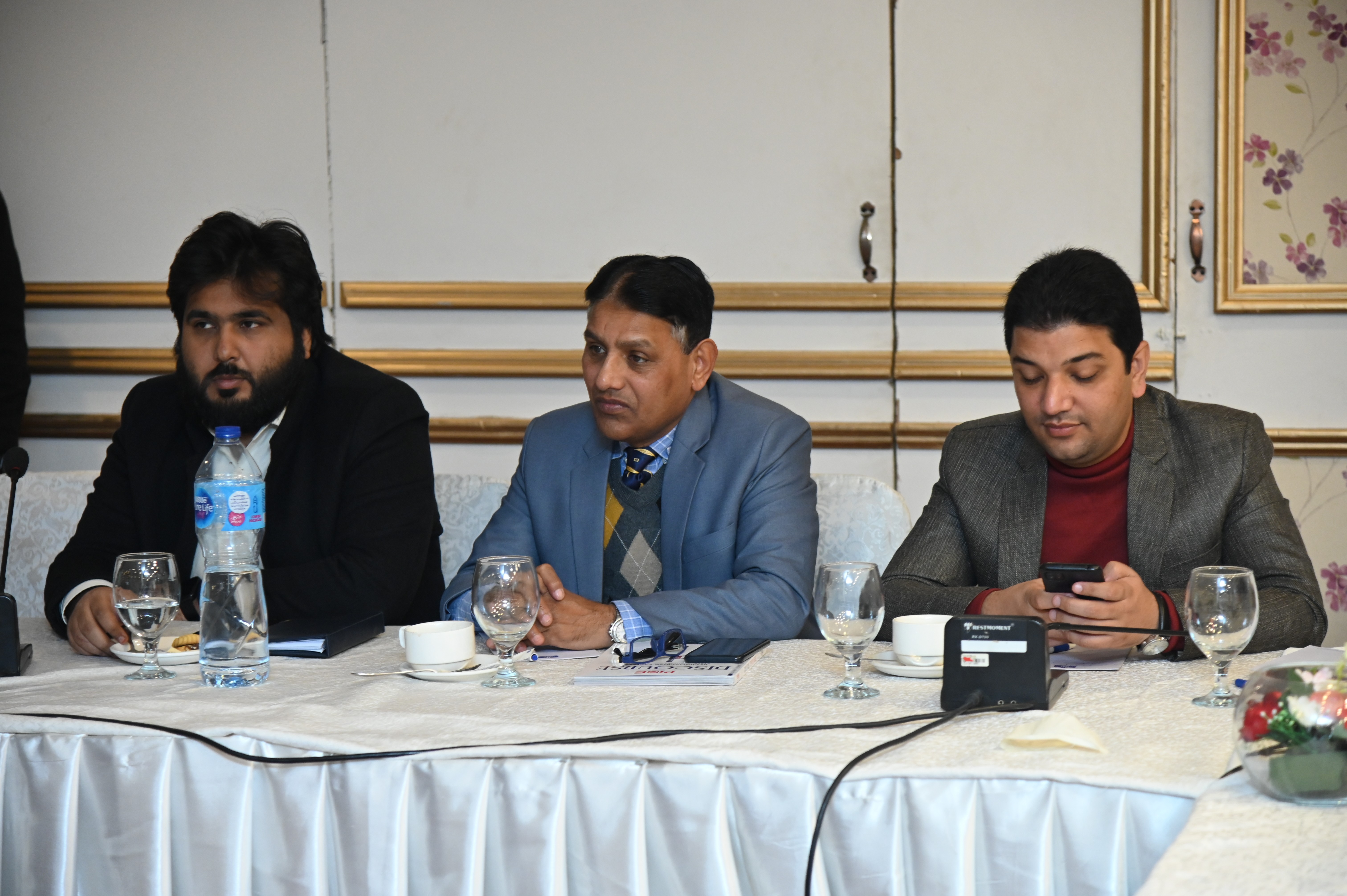 The Discussion session organized by  PIDE at Islamabad Hotel on the 4th Think Tank Moot, adressing the local challenges and exploring ways to transform our economy and society