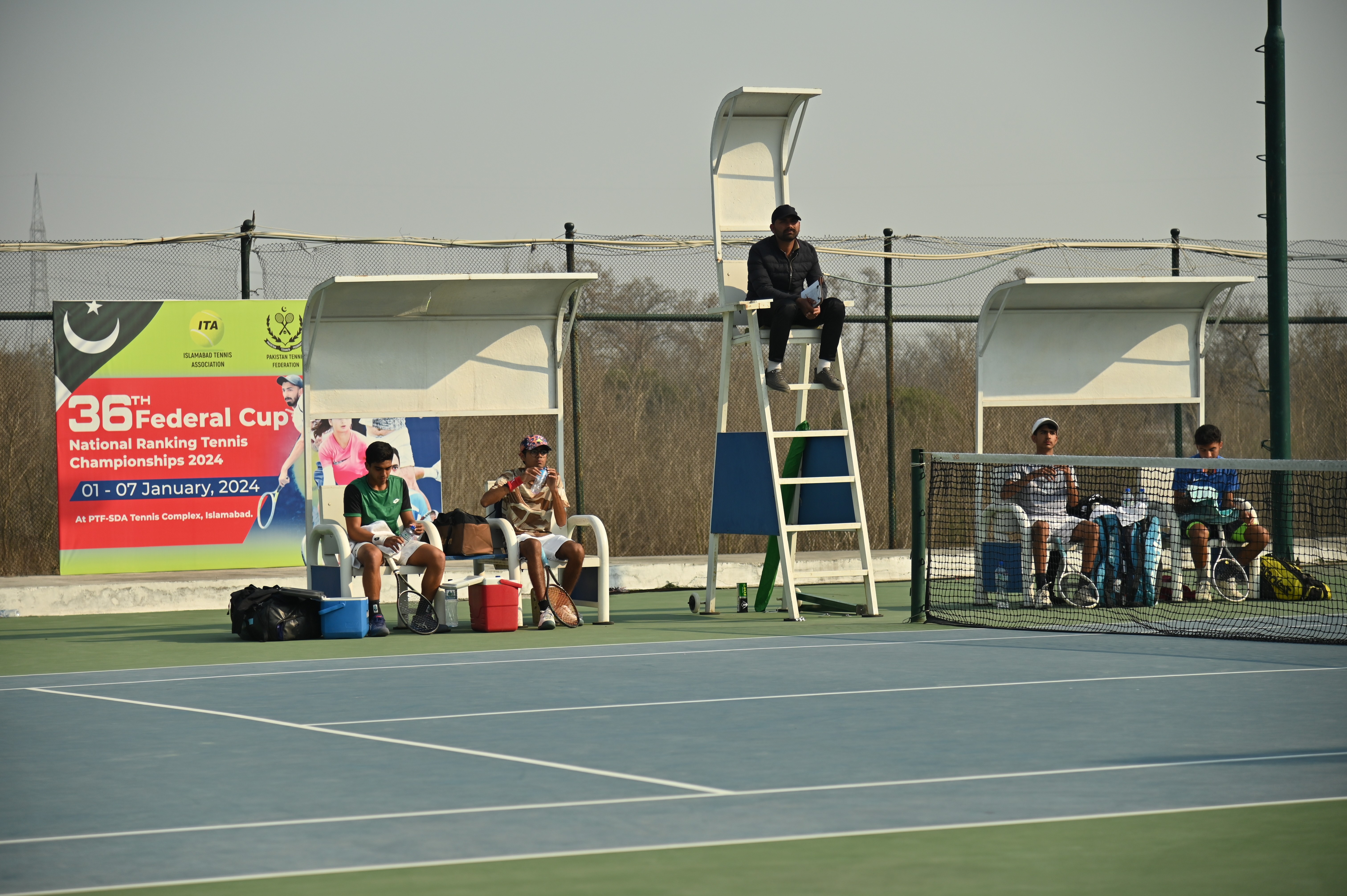 A Tennis Championship held at tennis complex