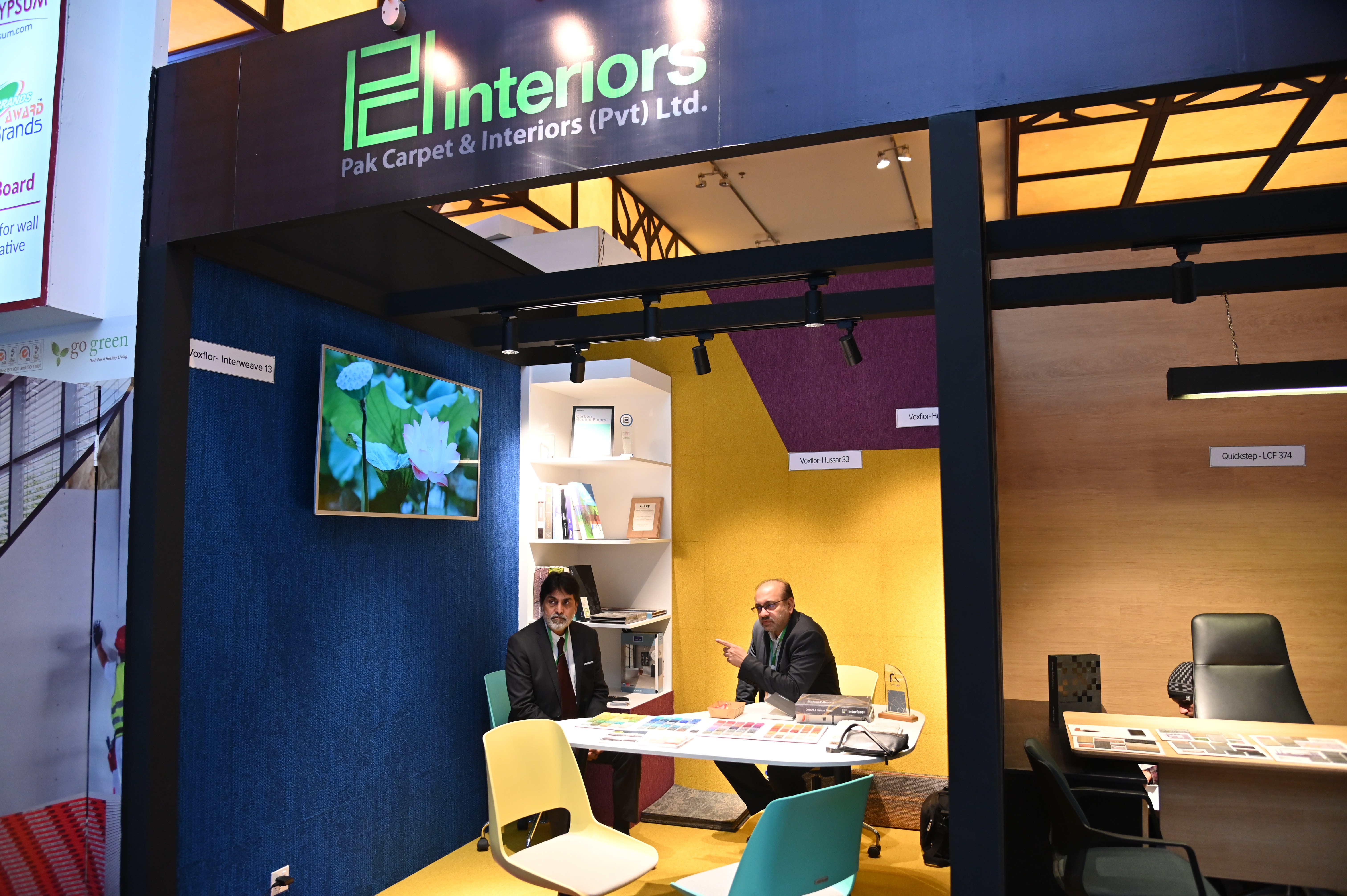Pak Carpet and Interior (Pvt) Ltd at the building material Exhibition and conference