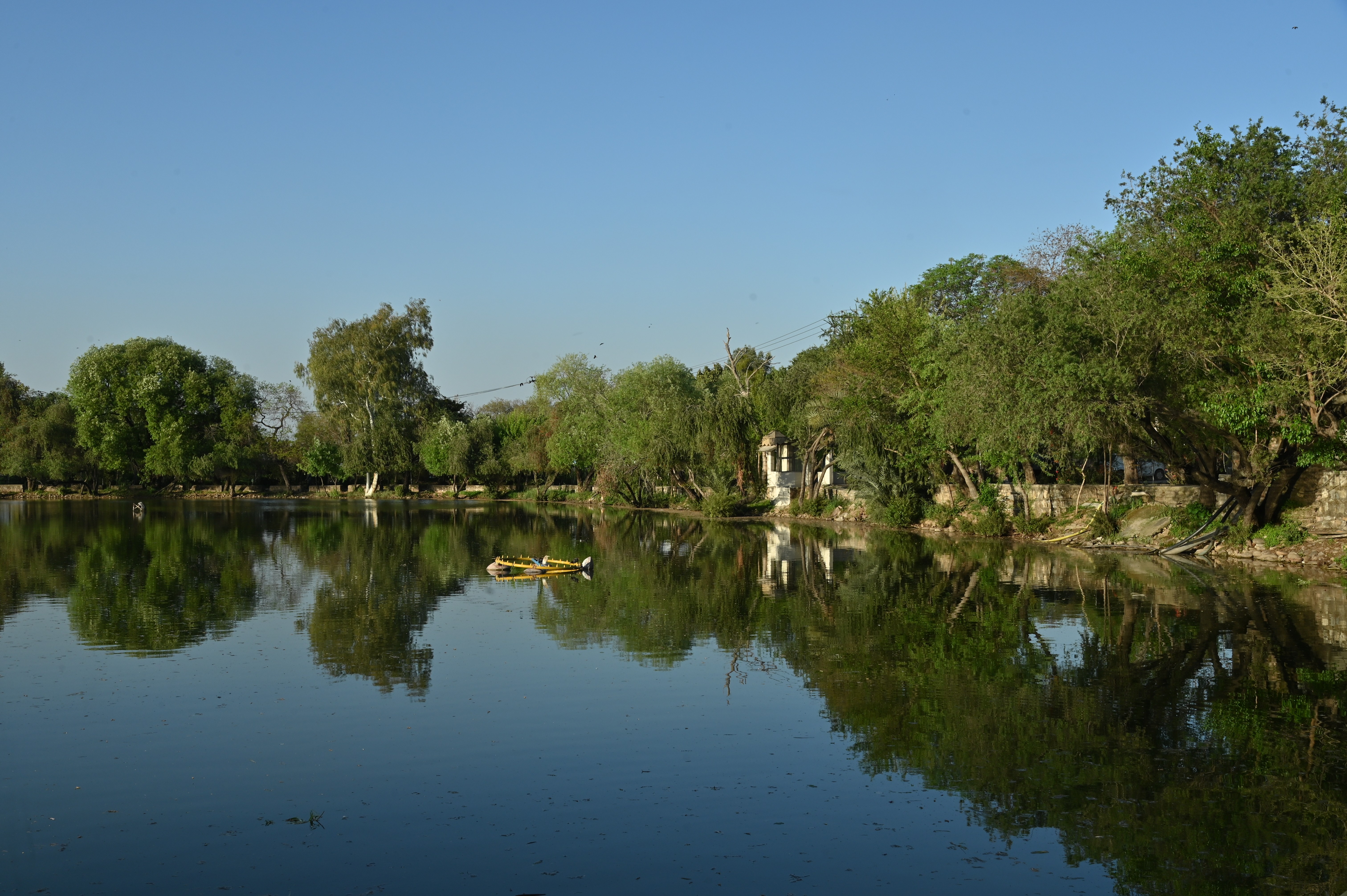The lake of Ayub Park