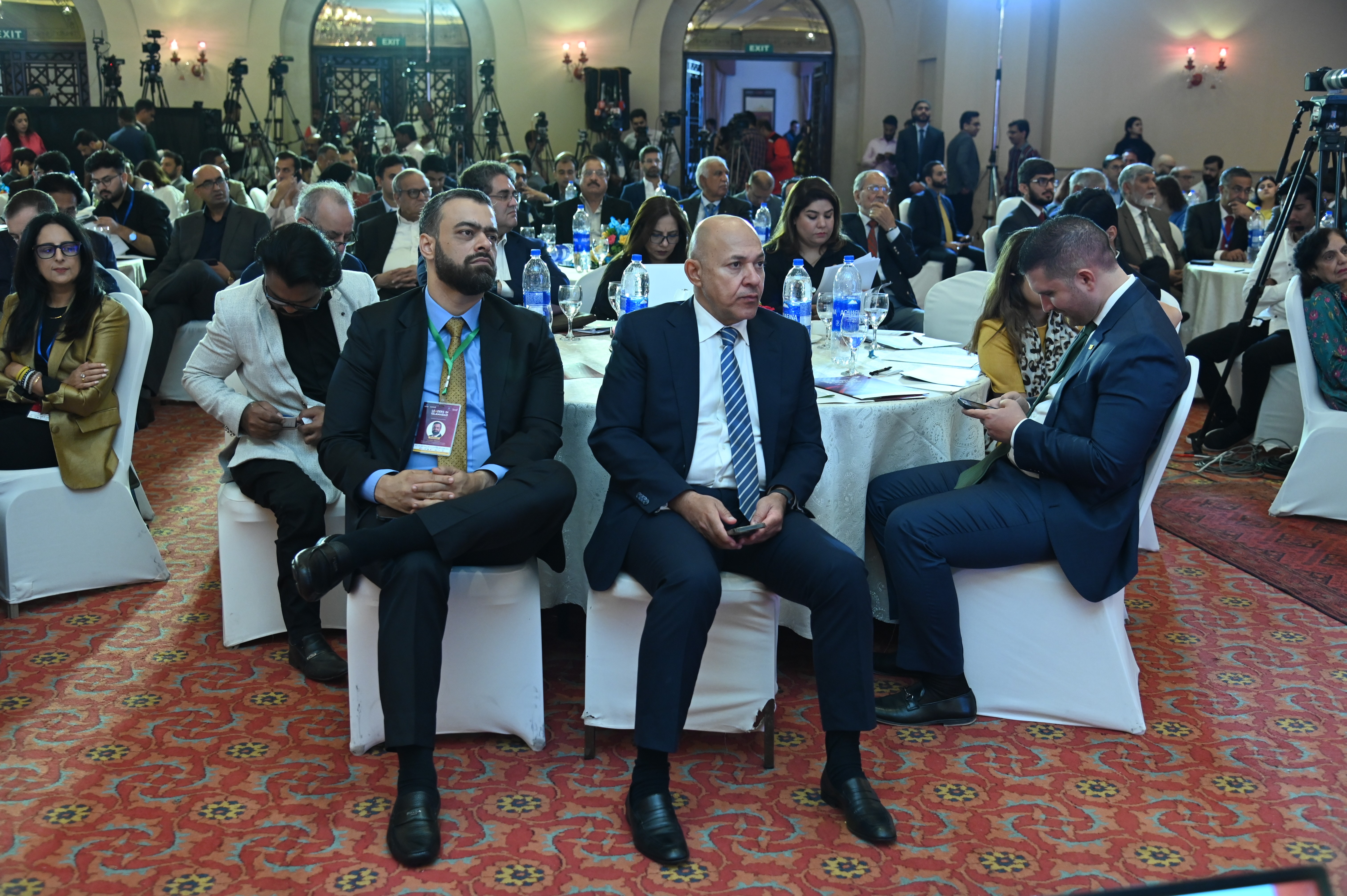 The delegate attending the Business Summit 2024 named Leaders in Islamabad