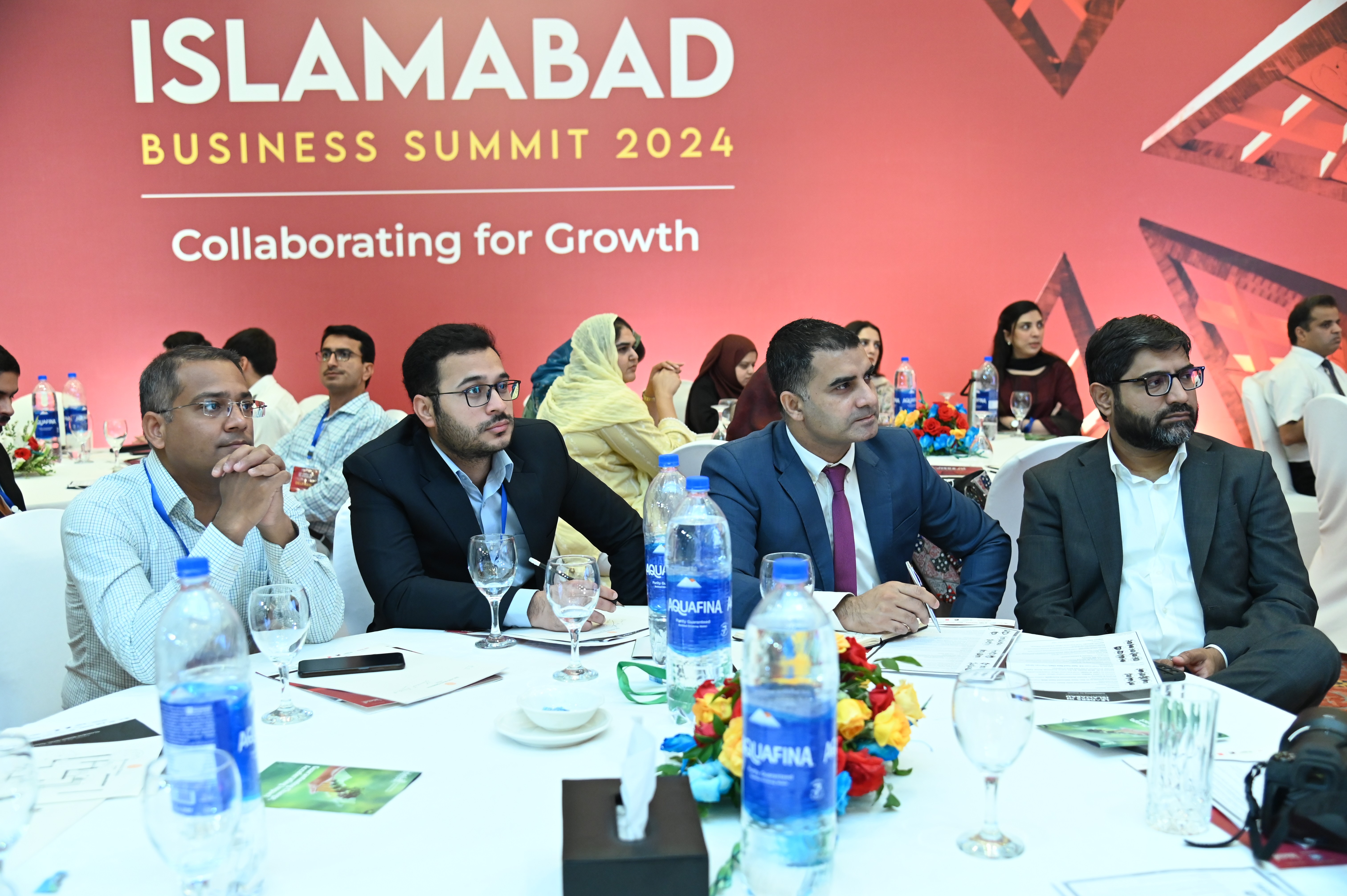 The participants at the 7th edition of Pakistan's Biggest corporate event, Leaders in Islamabad, a business summit 2024
