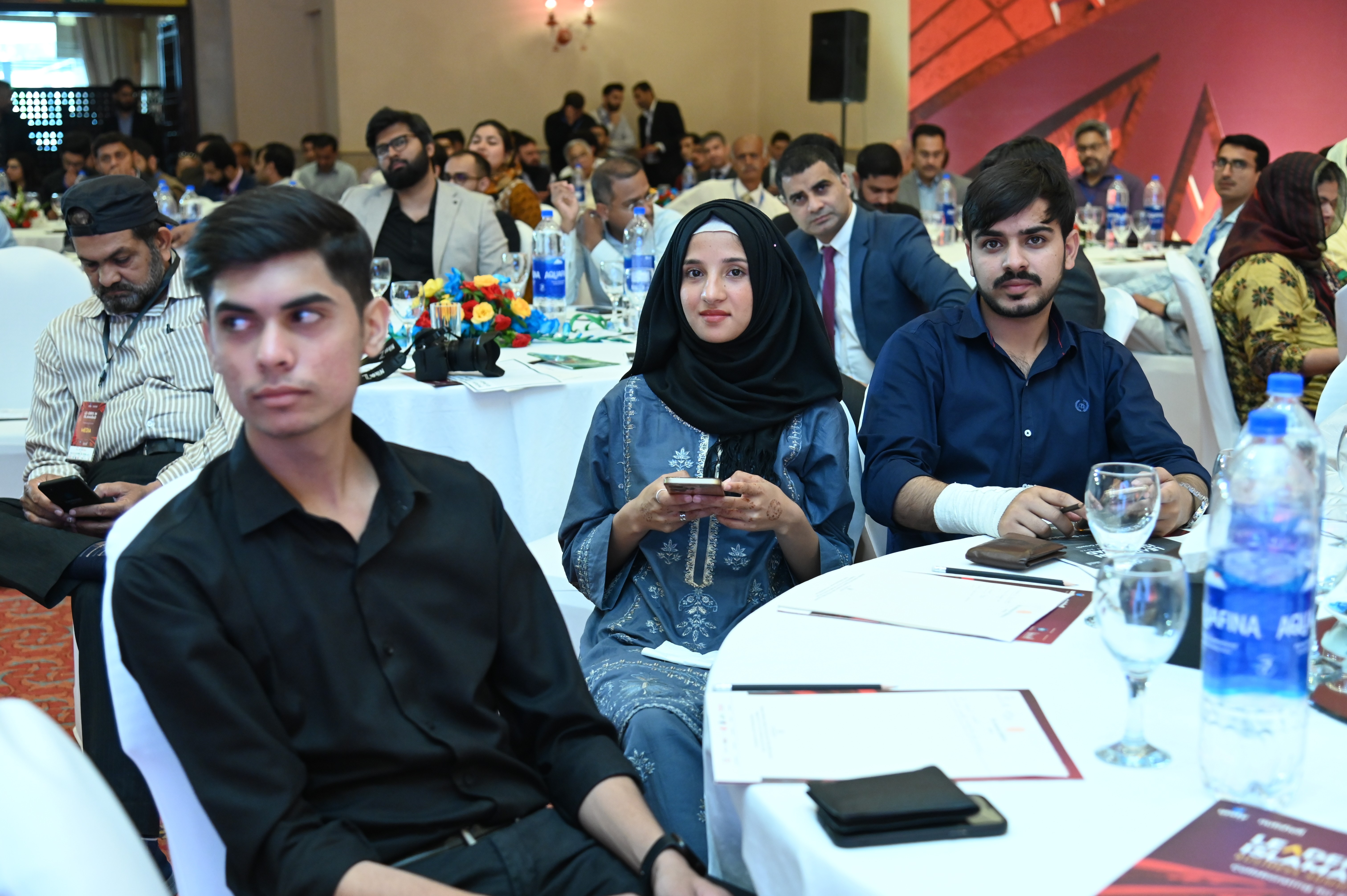 The participants at the 7th edition of Pakistan's Biggest corporate event, Leaders in Islamabad, a business summit 2024