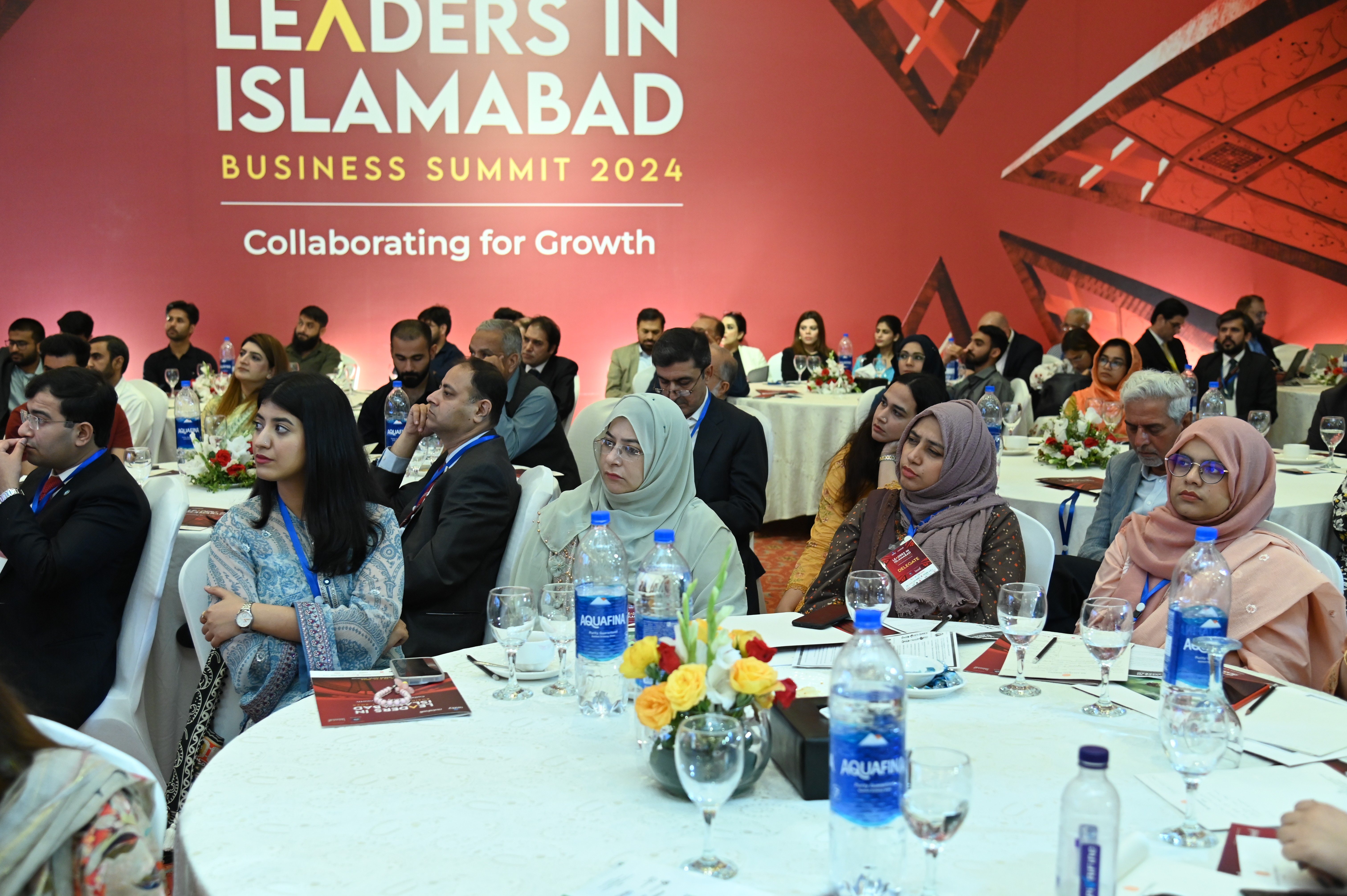 The participants at the Business Summit 2024 named Leaders in Islamabad