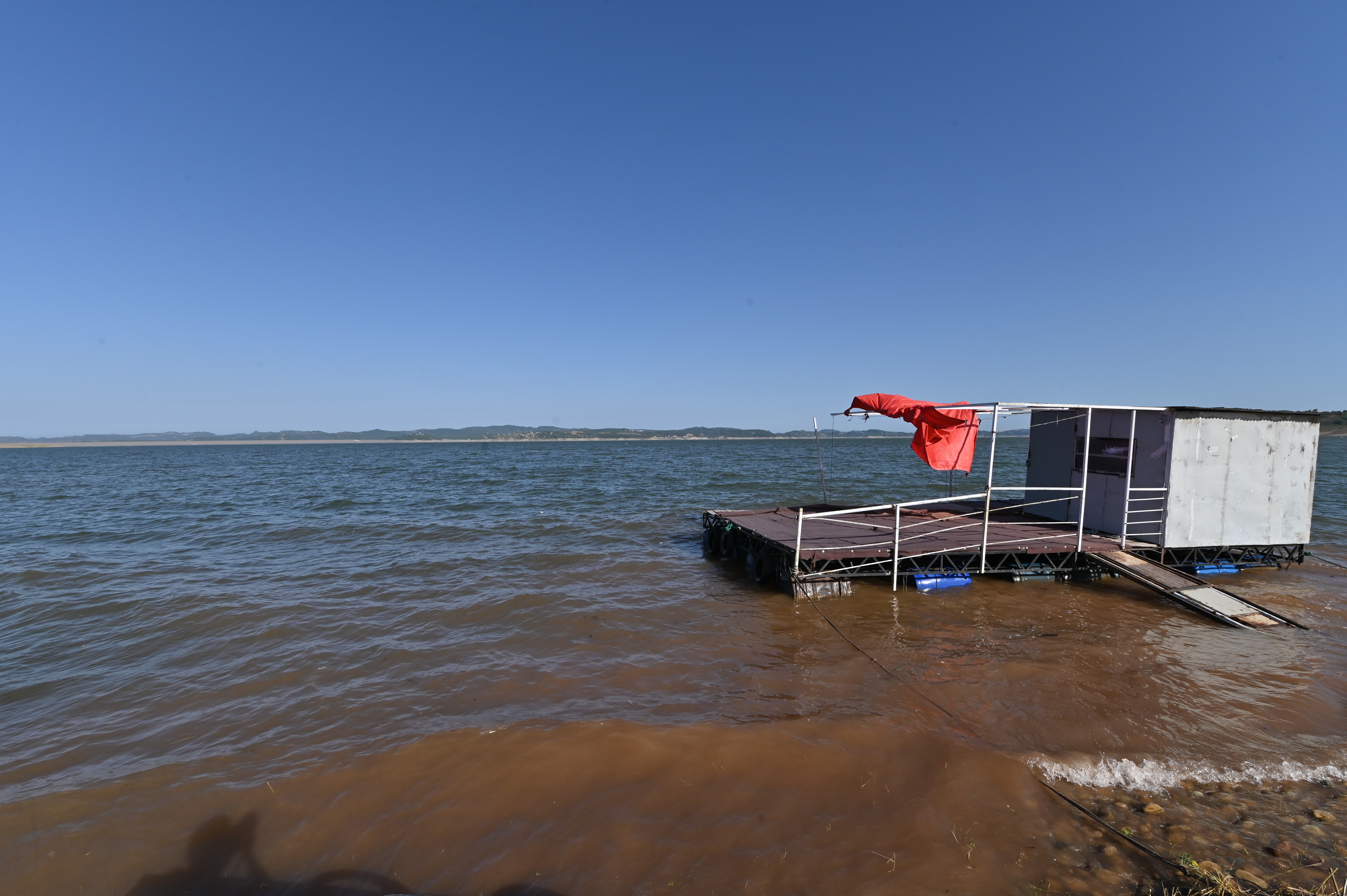 The floating cabin