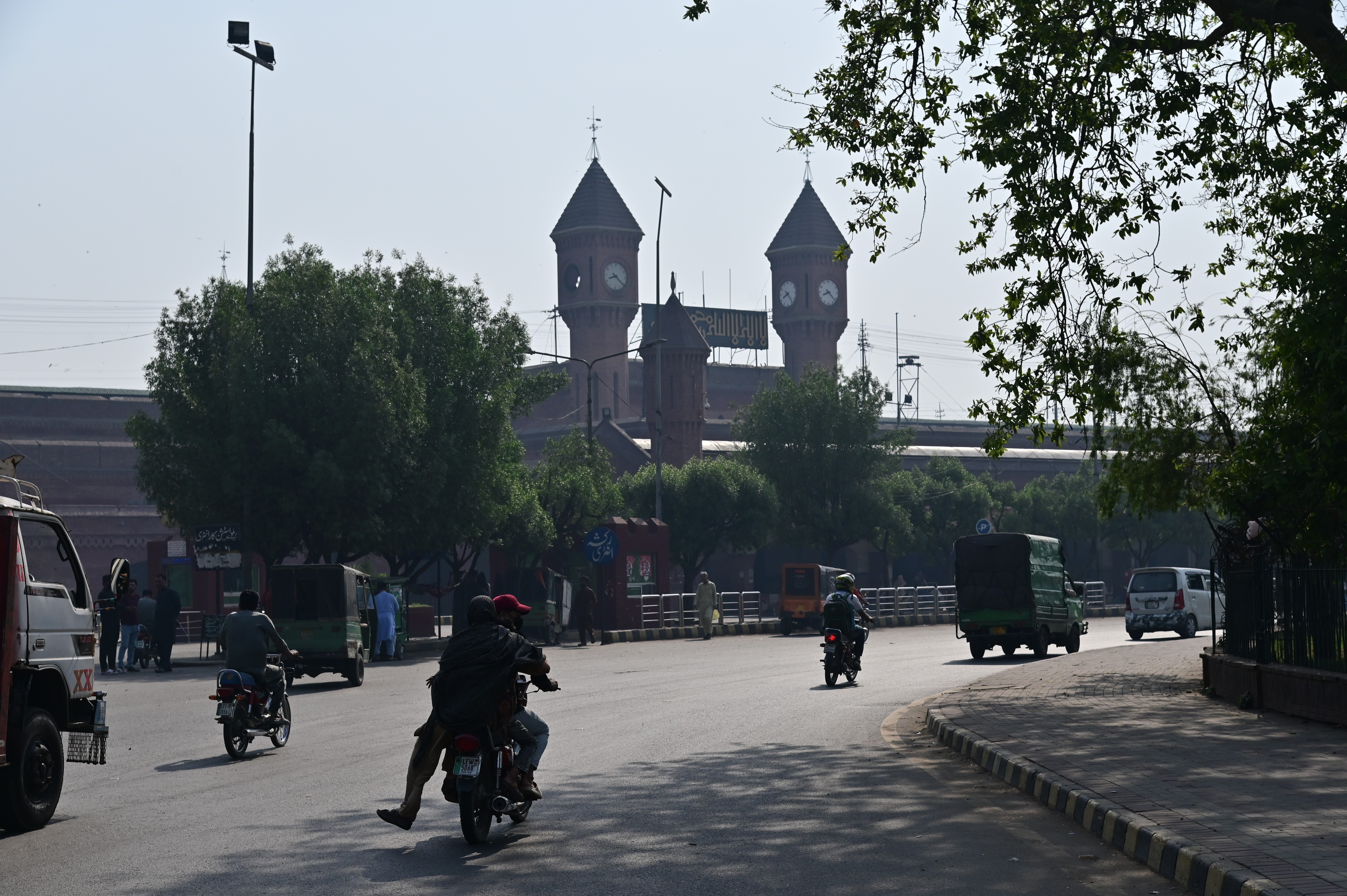 The Lahore Railway station