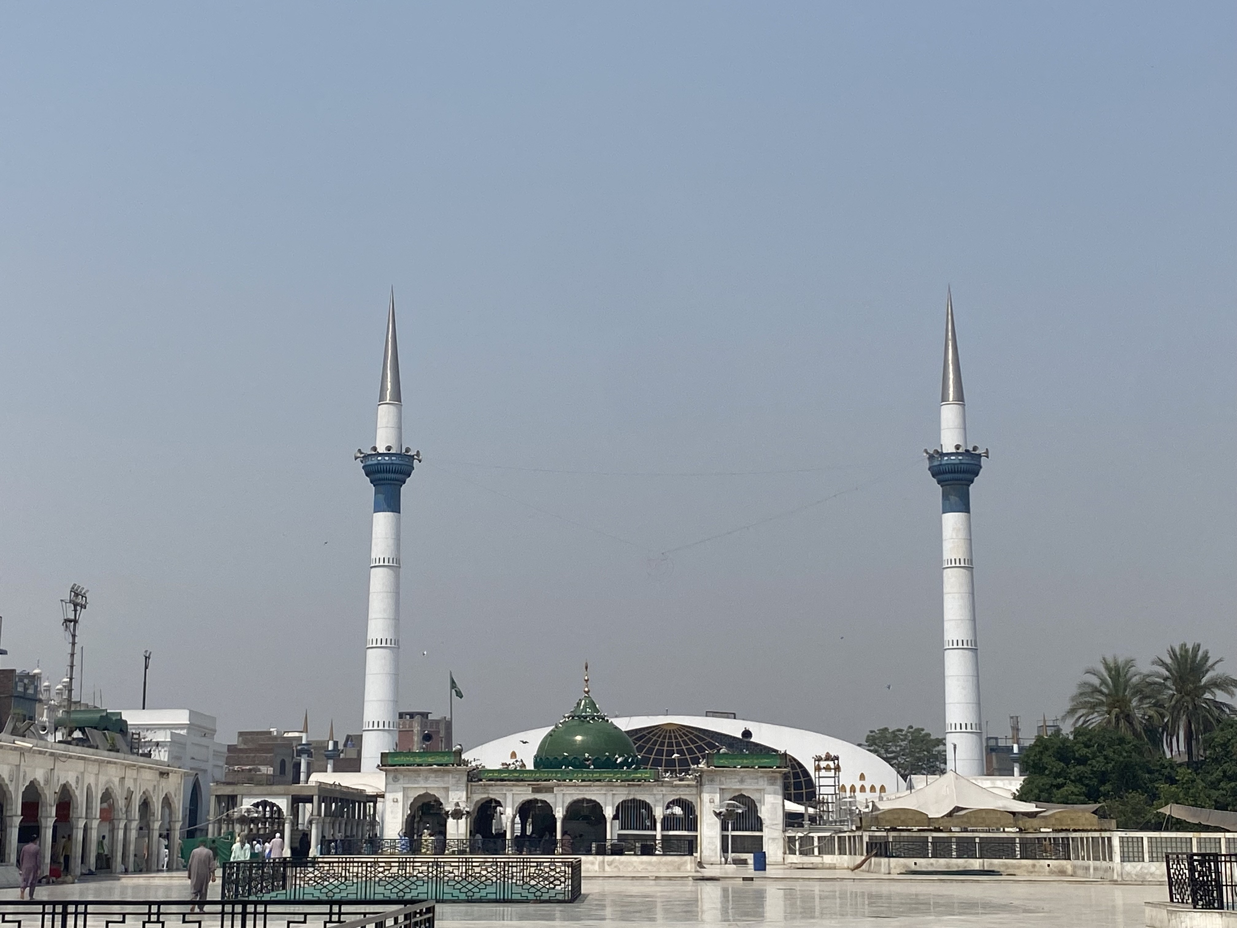 Data Darbar, an Islamic shrine located in Lahore