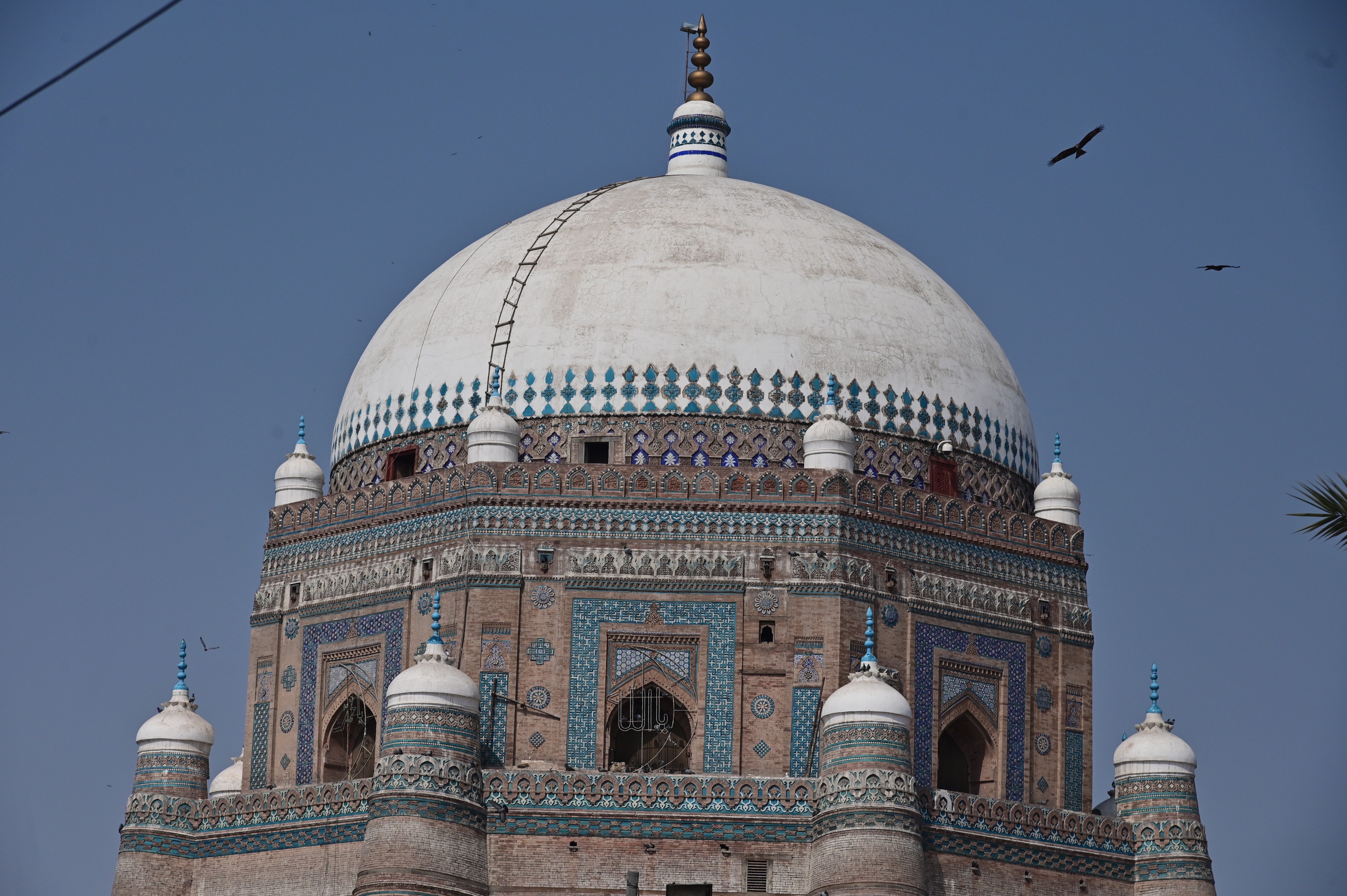 The majestic tomb of Shah Rukn-e-Alam in Multan