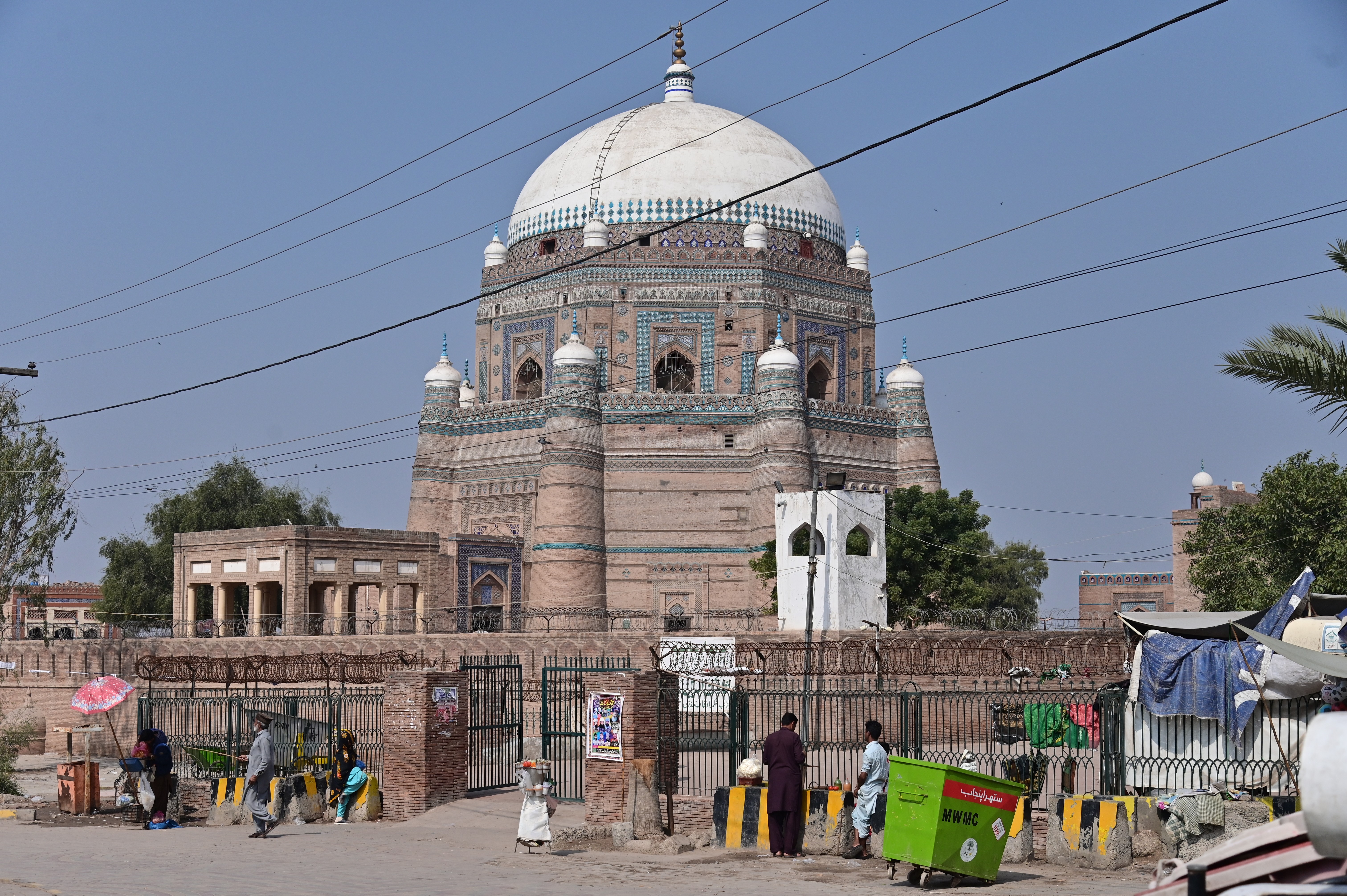 The majestic tomb of Shah Rukn-e-Alam in Multan