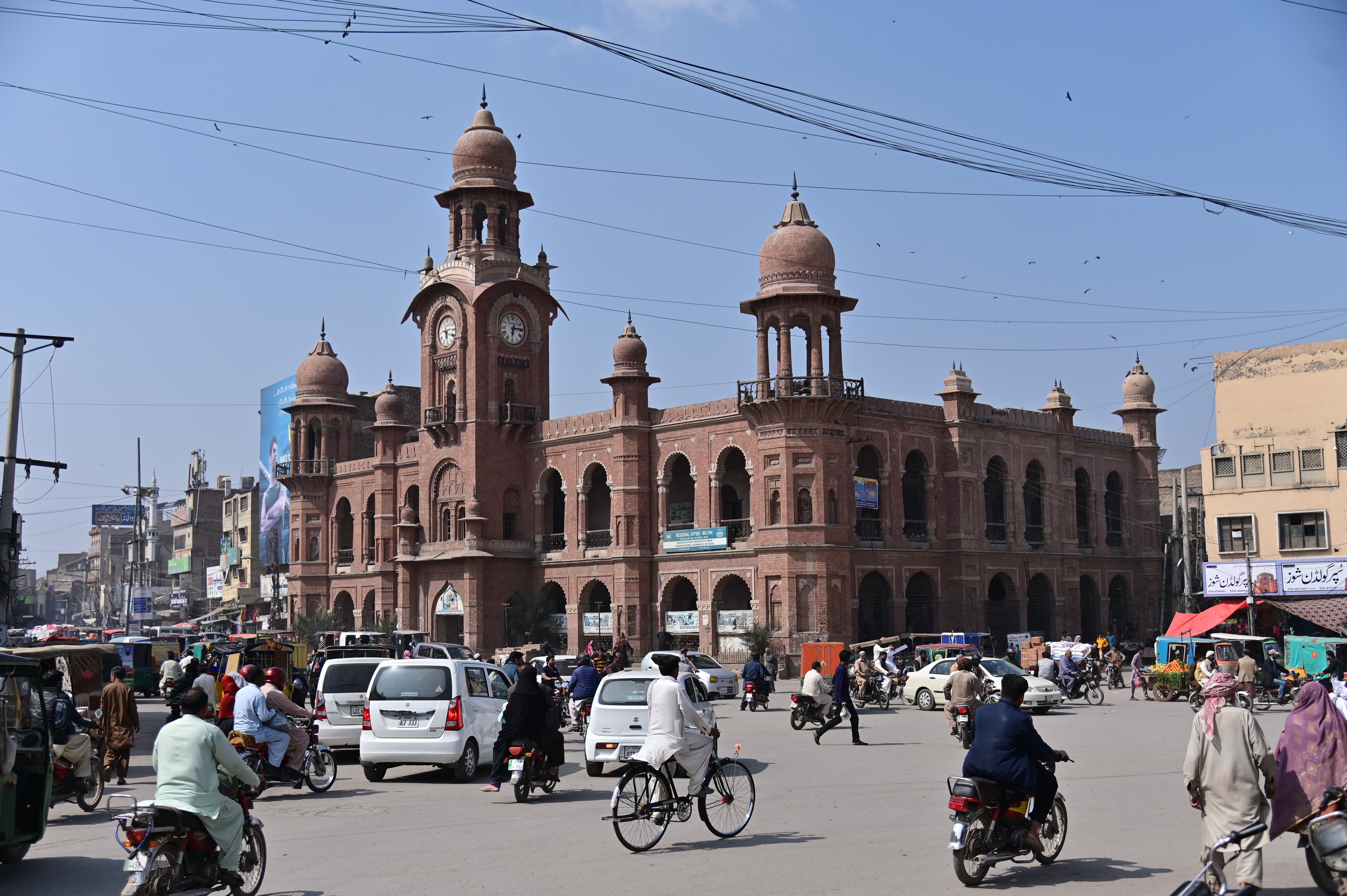 Multan Clock Tower – A historic landmark standing tall in the heart of the city
